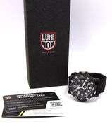 Luminox ECO men's Tide Eco Swiss quartz black dial watch