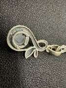 Sterling Silver Rainbow Moonstone Pendant