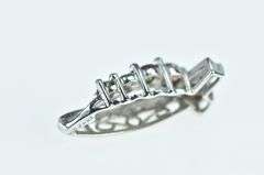 10K White Gold 0.45 Ctw Fancy Brown & White Diamond Pendant