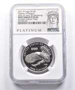 Err PF69 2021-W American Platinum Eagle REV Strck Thru 2022 DC HQ NGC
