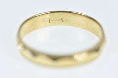 14K Yellow Gold 4.5mm Vintage Classic Men's Wedding Ring