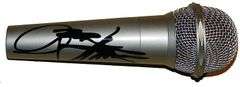 Gene Simmons Kiss Autographed Facsimile Signed Microphone