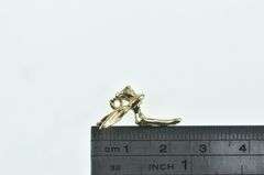 14K Yellow Gold Tinkerbell Peter Pan Disney Fairy Pixie Charm/Pendant