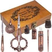 Victorian Vintage Needlework Treasure Chest