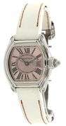 CARTIER Roadster 2675, 32mm, Pink Dial, Stainless Steel Watch W/ Box