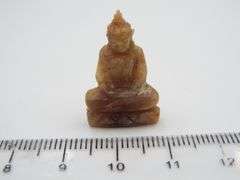 Sunstone carved Buddha statuette