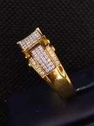 THE BRILLIANT SQUARE IN 14K YELLOW GOLD