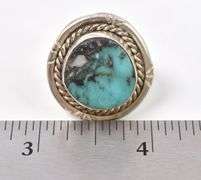 Turquoise Gemstone Ring in Sterling Silver