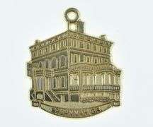 14K Yellow Gold Savannah GA J. Gordon Low Girl Scout Charm/Pendant