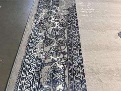 Impressive Vintage Repro Design Rug 8x10