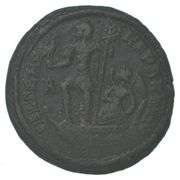 348-350 AD Ancient Roman Coin Boat With Victory Constans