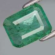 Fantastic color! 1.23ct vibrant blue green Colombian Emerald