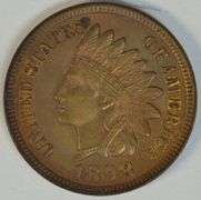 Near Gem Reddish-Brown Uncirculated 1898 Indian Head Cent. Fully struck