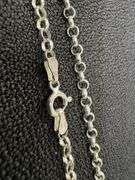 Sterling Silver Rolo Chain 3.1mm Solid 925 Italian Cable Link New Necklace 30"