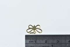 14K Yellow Gold Butterfly Cut Out Beauty Change Symbol Charm/Pendant
