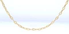 10kt Yellow gold Hollow Anchor chain