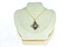 14K Yellow Gold 32 Degr. Masonic Enamel Articulated Eagle Charm/Pendant