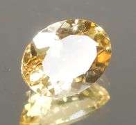 Real untreated Golden Beryl weighing 1.14 carats