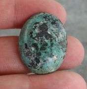 Awesome 29.07ct stormy Turquoise Cabochon
