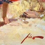 Gathering Wildflowers by Pino