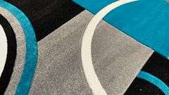 Exquisite Modern Carved Rug 6x8