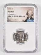 MS67 5FS 1938 Jefferson Nickel NGC