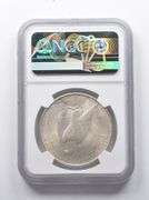 Error MS62 1924 Peace Silver Dollar OBV Struck Thru NGC