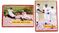 2 - 1961 World Series Topps Baseball Cards