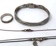 Group Lot of Vintage Sterling Silver Jewelry