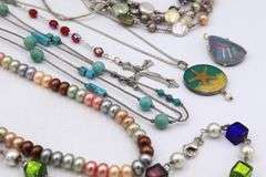 Big group lot of costume Jewelry