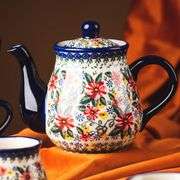 Traditional Polish Porcelain Pottery Set