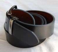 Fine Quality Reversable Leather Belt, Made In Italy