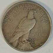 Sharper scarce 1921 Peace Silver Dollar. First year of issue