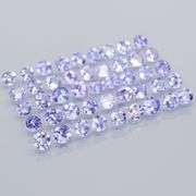 Stunning 3.36ct diamond cut Tanzanite set