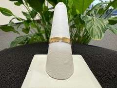10k Yellow Gold 4mm Wedding Band Size 9