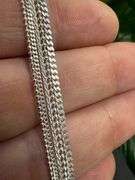 Italian 925 Sterling Silver 5 Piece Layered Chain Set 24",20",20",16",16"