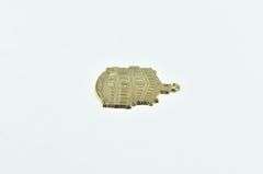 14K Yellow Gold Savannah GA J. Gordon Low Girl Scout Charm/Pendant