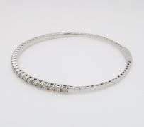Diamond Flex Bangle Bracelet