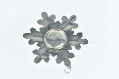 Sterling Silver 1973 Gorham Star Snowflake Christmas Ornament