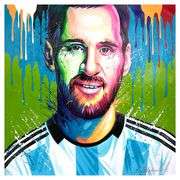 Lionel Messi by Alexander Ishchenko