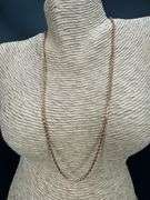 22k Rose Gold Plated Sterling Silver Diamond-Cut Wheat Chain 2mm Solid 925 Unique Spiga Necklace 18"