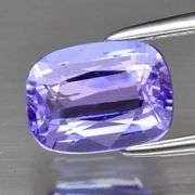 Stunning color 1.05ct top blue violet Tanzanite