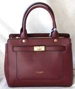 Stylish Burgendy Color Designer Bag By David Jones-Paris