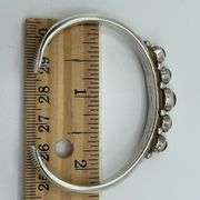 29.1g .925 Sterling Bangle 6-7"