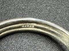 Sterling Silver Natural Amethyst Gemstone Ring Size 9