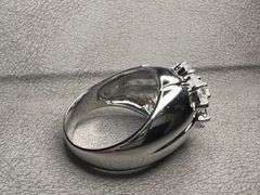 Men's Sparkling 9.5  Ctw Lab Simulated Diamond Ring