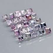 Dazzling 3.32ct set of UNHEATED Songean Sapphires