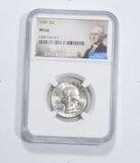 MS66 1939 Washington Quarter NGC