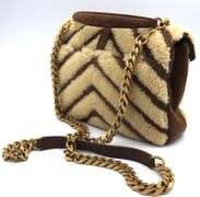 YSL Medium Collage Sherling and Suede Shoulder bag