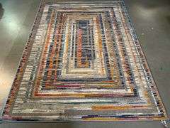 Colorful Modern Design Rug 6x8
